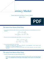 Currency Market: Frontier Research and Chinese Currency Market Qinhua Chen