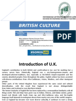 U.K. Culture Essay