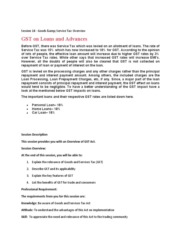 GST - Write Up - 2 - 22.4.2020 | PDF | Value Added Tax | Taxes
