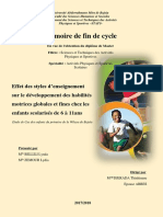 Effet des styles d'enseignement sur le développement des habilités motrices globales et fines chez les enfants scolarisés de 6 à 11ans.pdf