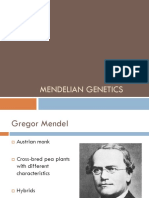5 - Mendelian Genetics PDF