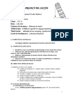 Proiect Lectie Echilibrul Corpurilor Cls 9 PDF