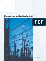 Disconnectors and Earthing Switches: 36 KV 800 KV