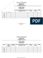 Score-Tabulation Sheet