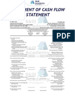 Statement of Cash Flow PDF