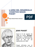 Etapas Del Desarrollo Cognitivo Según Piaget