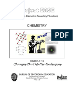 Chemistry: Changes That Matter Undergoes