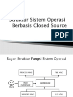 Struktur Sistem Operasi