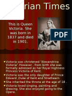 This Is Queen Victoria. She Was Born in 1837 and Died in 1901