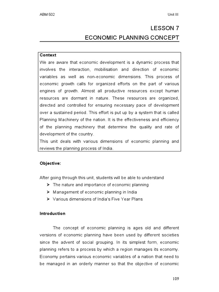 Unit III Indian Economy | PDF | Economic Growth | Poverty Reduction
