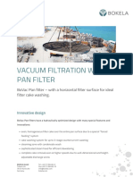 Vacuum Filtration With A Pan Filter