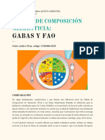 Comparación Entre Tablas de Composición Alimentaria