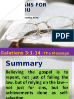 Galatians For You Chap 3-1-14