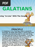 Galatians For You - Living The Gospel