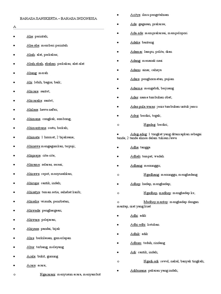 Bahasa Sanskerta Junedi