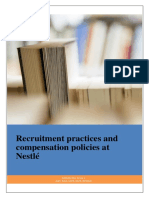 Recruitment Practices and Compensation Policies at Nestle PDF