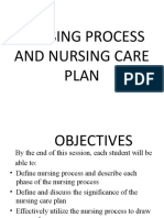 Nursing Process and Nursing Care Plan