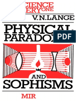 Lange-Physical-Paradoxes-and-Sophisms-Science For Everyone-Mir-1987 PDF