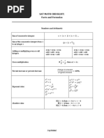 SAT Math Formulae Sheet 3 PDF