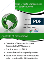 Application of EPR in E Waste Management Concept in Other Countries Kikuhara San PDF