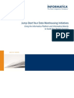 Jump-Start Your Data Warehousing Initiatives