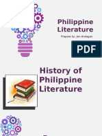 Philippine Literature: Prepare By: Jen Andagan