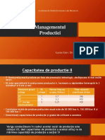 Capacitatea de Productie 2 - Prezentare Completa + Explicatii