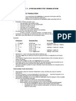 Module 2 - Syntax-Directed Translation