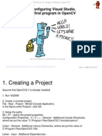 OpenCV Lections: 2. Configuring Visual Studio. The First Program in OpenCV