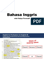 English For Profession I (Linking Ideas-Conjunction-Interjection)