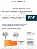 Handout 14B Slides On Paper Selection of Centrifugal Compressor James M Sorekes