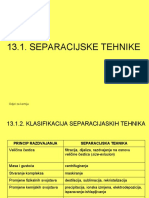 8.1. Separacijske Tehnike