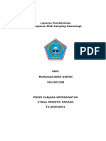 Laporan pendahuluan manajemen efek samping kemotrapi wakhid