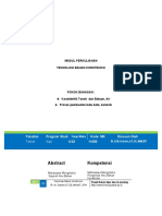 Modul Ke 2 Teknologi Bahan Konstruksi