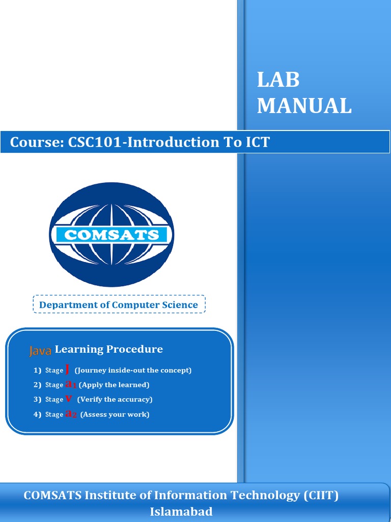 CSC101 ICT Lab Manual Overview | PDF | Citation | Microsoft Power Point