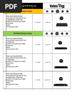 Value-Top CCTV & Accessories Price List-February 2019 KC