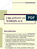 Chapter 6 Creativity in The Workplace