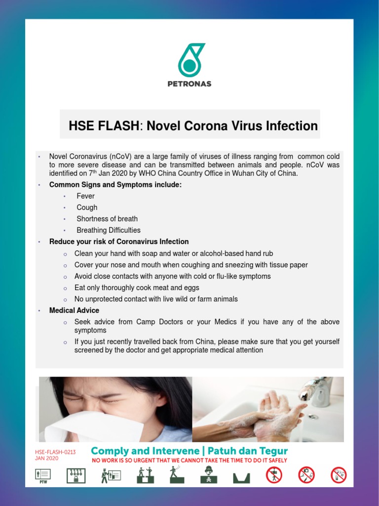 HSE FLASH 0213 nCOV | PDF