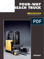 Four-Way Reach Truck: Ufs Tergo Ac Power Plus