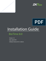 BioTime+8.0+Installation+Guide V1.0 PDF