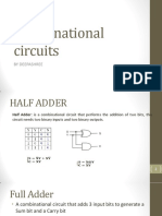 4 - Combinational Circuits PDF