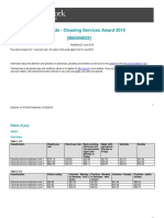 Pay Guide for Cleaning Services Award 2010