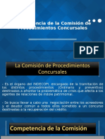 Diapositivas Comisión de Procedimientos Concursales