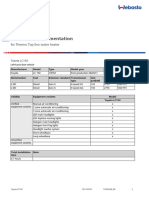 Installation Documentation: For Thermo Top Evo Water Heater