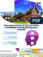 II - Kebudayaan Minangkabau