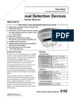 Conventional Detection Devices: Data Sheet