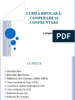 Lumea Bipolară Cooperare Și Confruntare