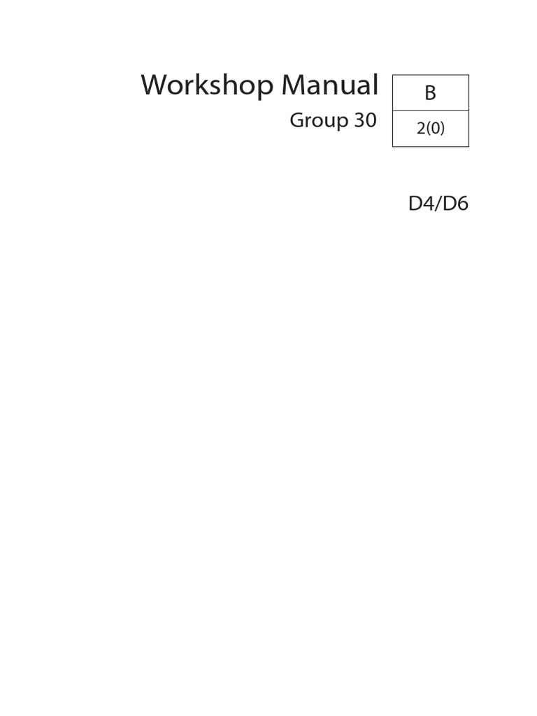 2007 VOLVO PENTA D6 WORKSHOP MANUAL PDF visual data 4