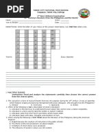 3rd Quarter Exam- Copy