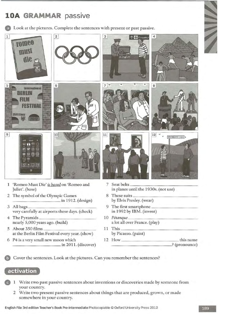 10A Passive Grammar | PDF
